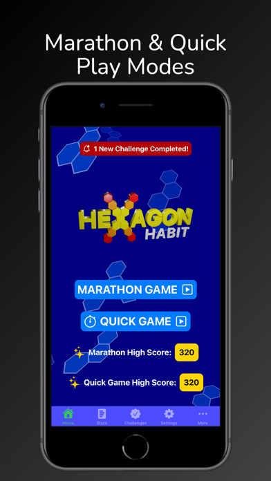 Hexagon Habit Screenshot