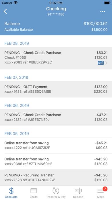 Peoples Bank Co Screenshot