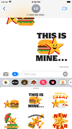 Hardee's Stickers screenshot 3