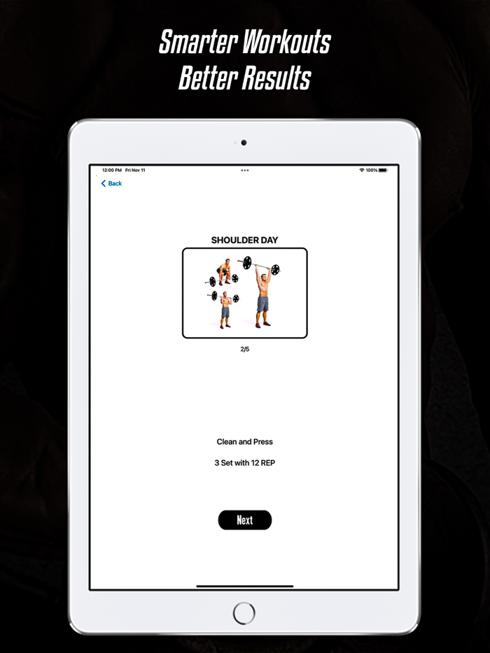MuscleLiftGym Workout Planner