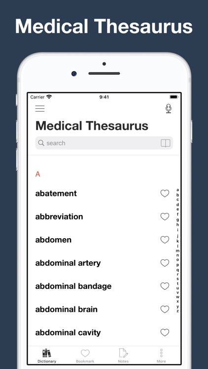 Medical Thesaurus