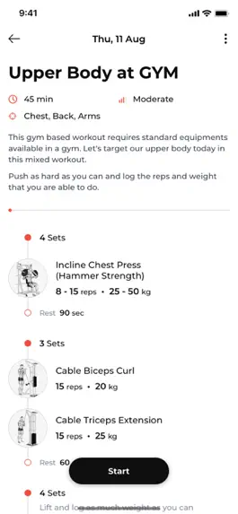 Game screenshot M.H. Fitness and Nutrition hack