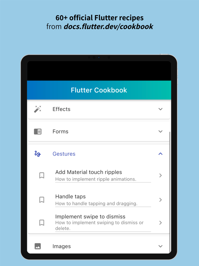 Flutter Offline Docs