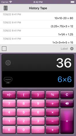 Game screenshot Calculator HD Pro apk