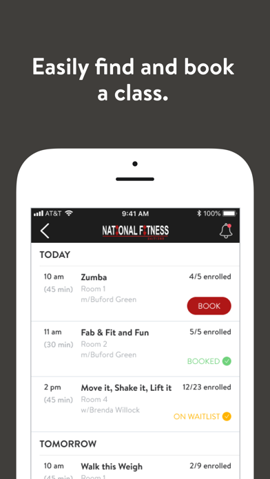 National Fitness Kfalls Screenshot