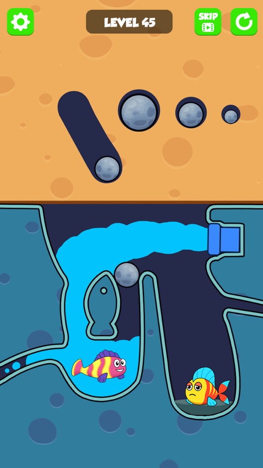 #4. Save the Fish - Dig to Rescue (iOS) 由: GameEase 2022