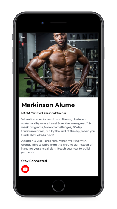 Alume Fitness Screenshot