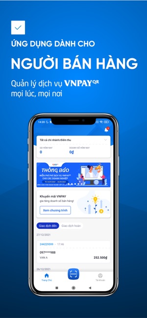 ĐỐI TÁC VNPAY - Cho người bán