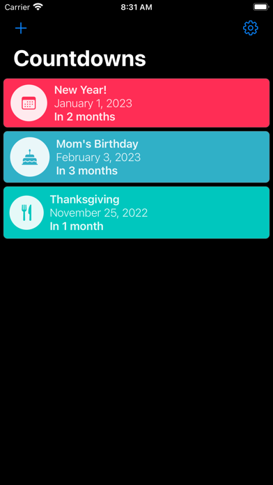 Countdown - Event Reminder