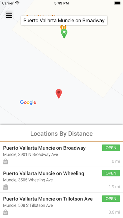Puerto Vallarta Mexican Rest Screenshot