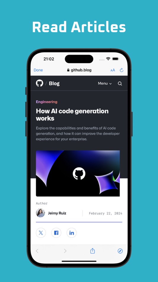 #2. Riverside - RSS Reader (iOS) 由: Maiku Yamaguchi