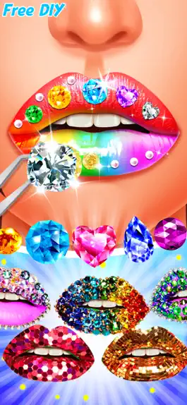 Game screenshot Lip Art - Fashion Designer hack