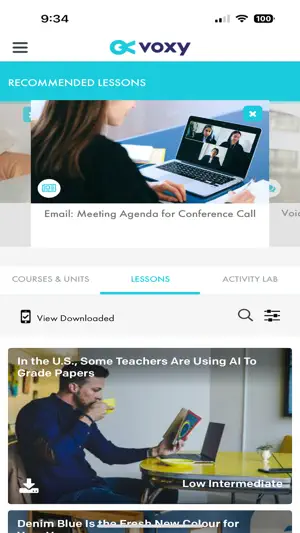 Voxy - Learn English screenshot 3