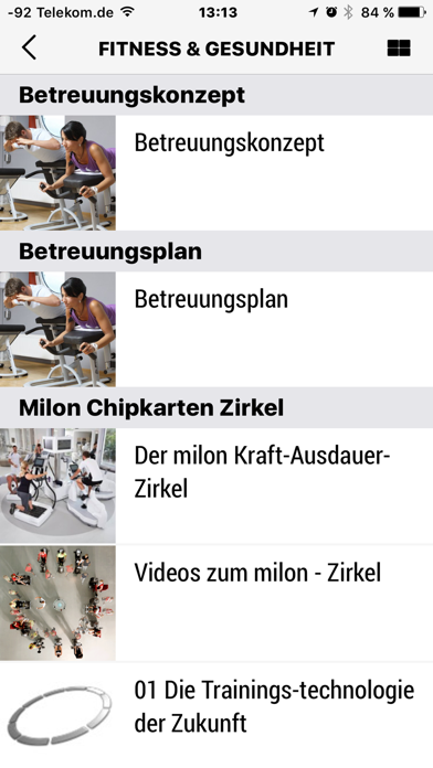 Impuls Fitnessclubs Screenshot