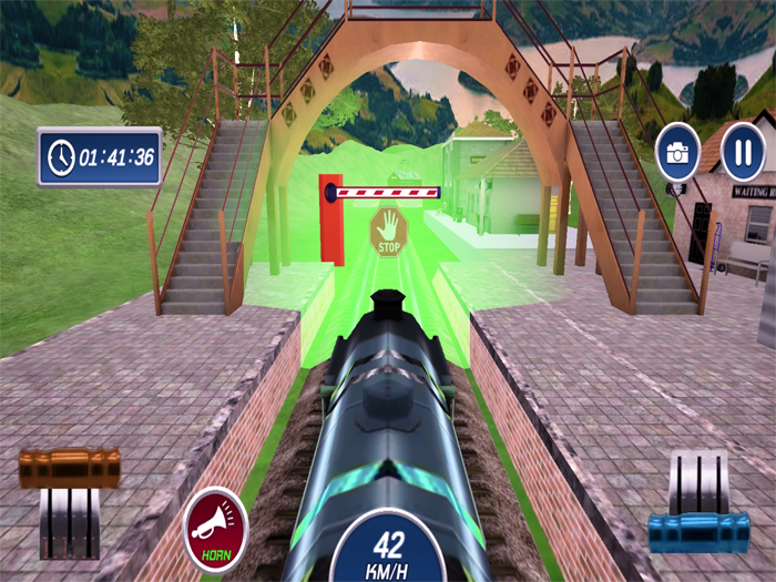 Offroad Train Driving Games