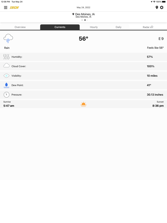 Screenshot #6 pour ISCN Weather