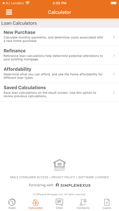 Offerpad Home Loans Screenshot