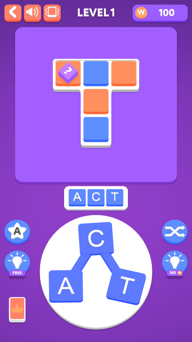 Word Cross 3D Screenshot