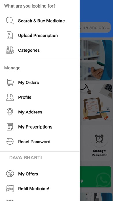 Dava Bharti- Online Healthcare Screenshot