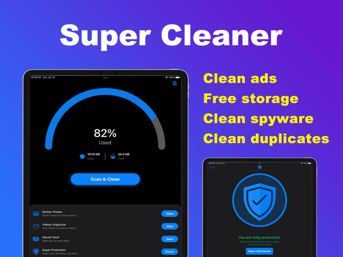 Super Cleaner  Protection