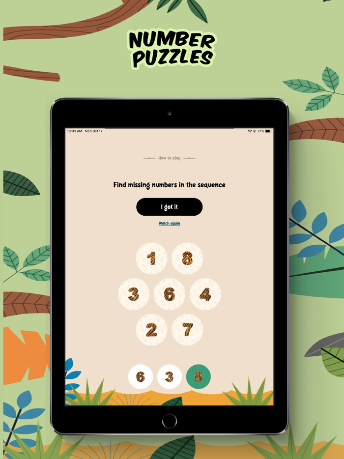 Brain Puzzle - Training Tests