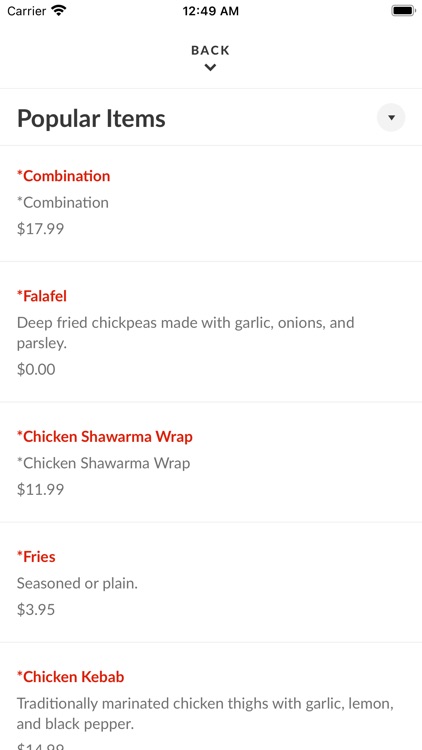 Mazmez Middle Eastern Grill