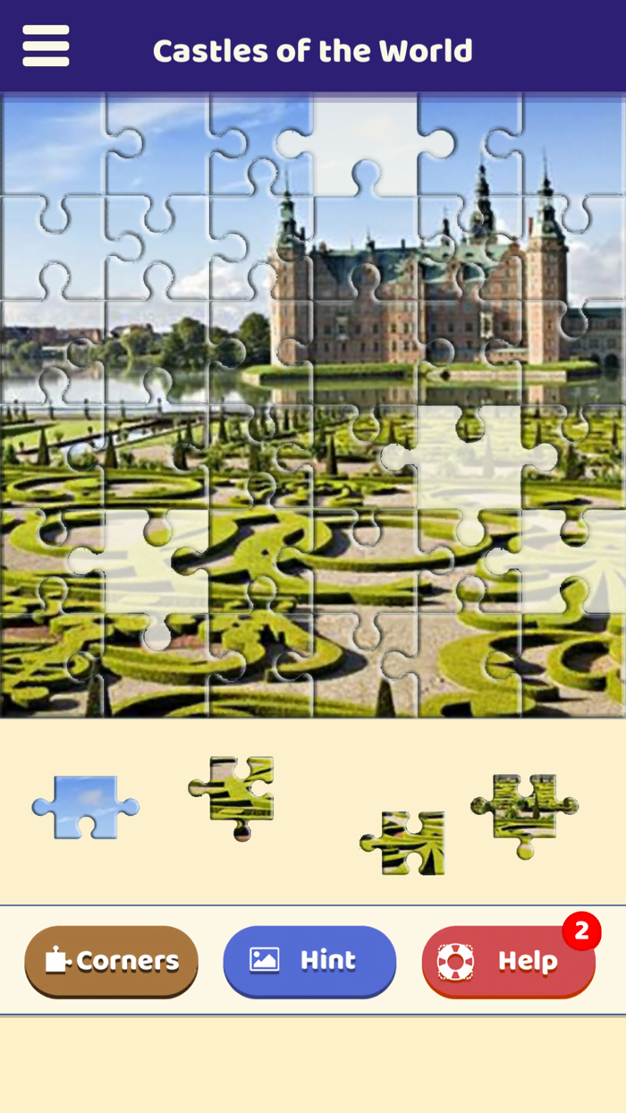 Castles of the World Puzzle
