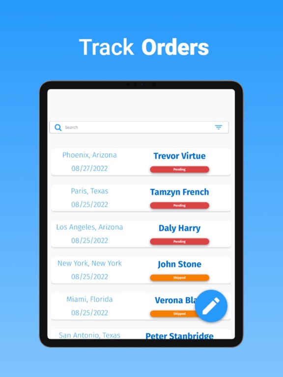 BizTrack - Wholesale Tracker iPad screenshot 2 - Business app