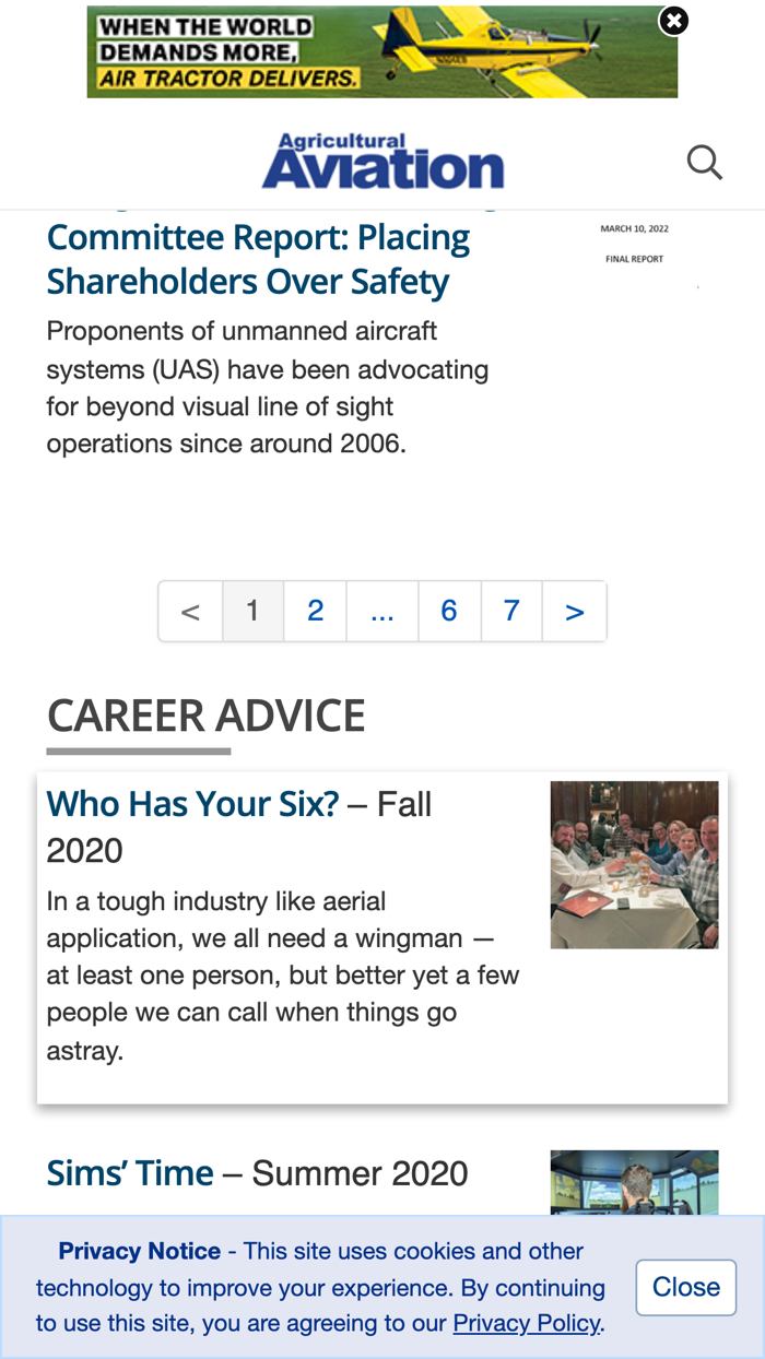 Agricultural Aviation Magazine