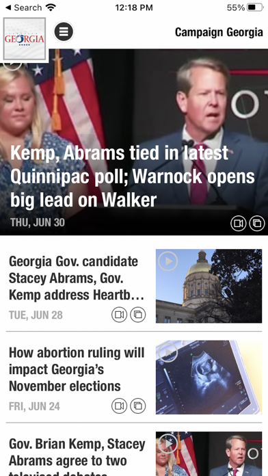 Campaign Georgia Screenshot