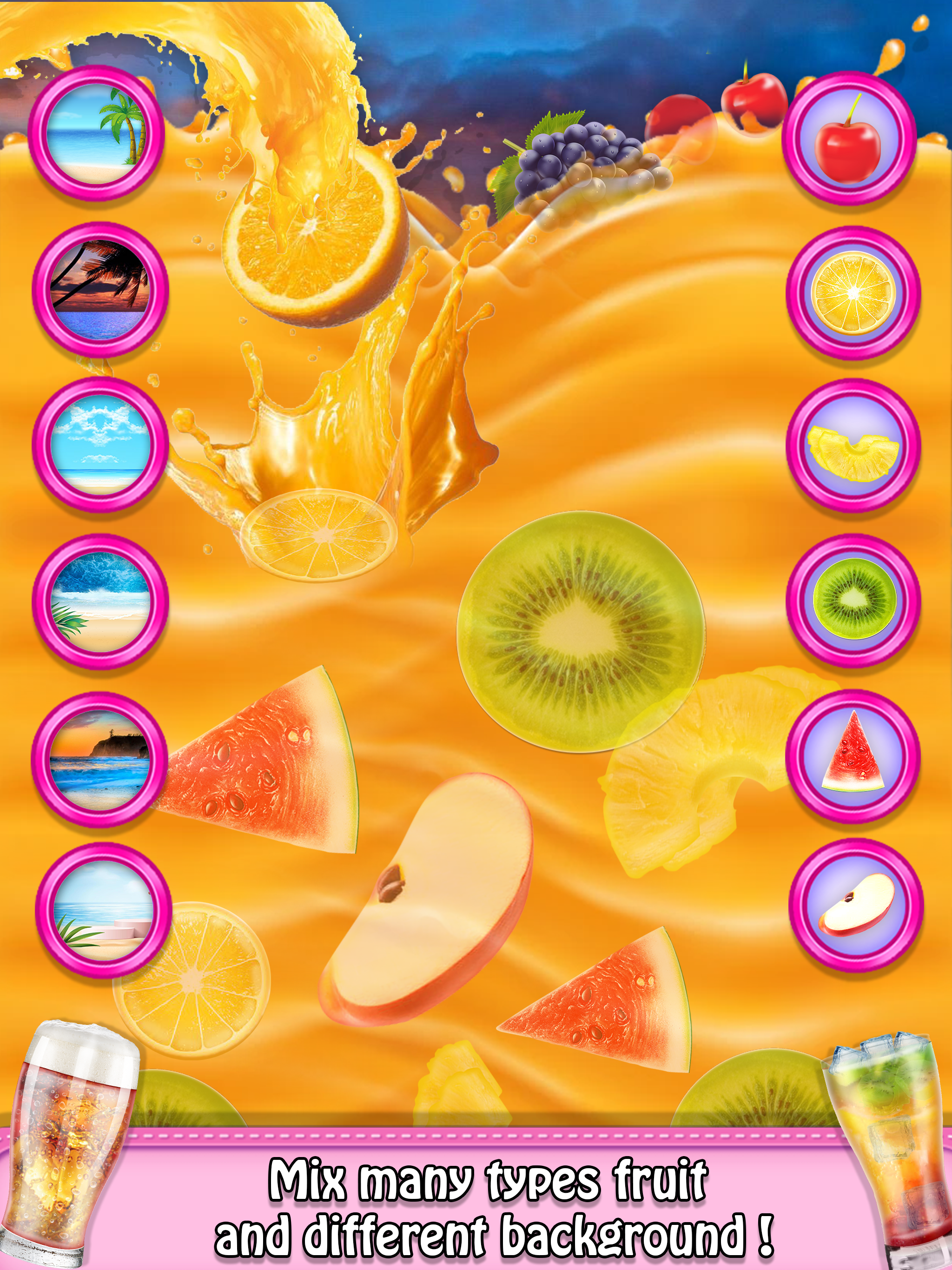Fruit juice drinking fun screenshot 8