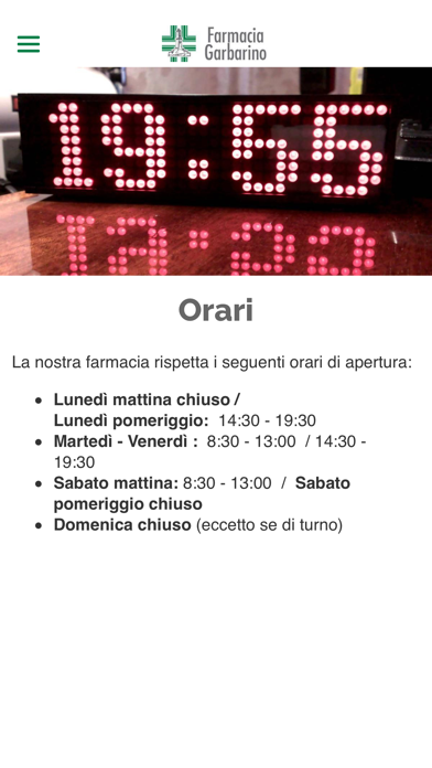 Farmacia Garbarino Screenshot