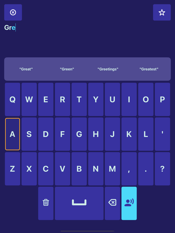 Vocable AAC iPad screenshot 4 - Medical app