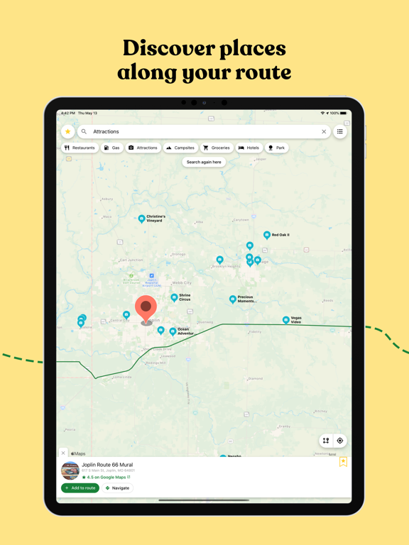 Screenshot #6 pour Roadie: Road Trip Planner & RV