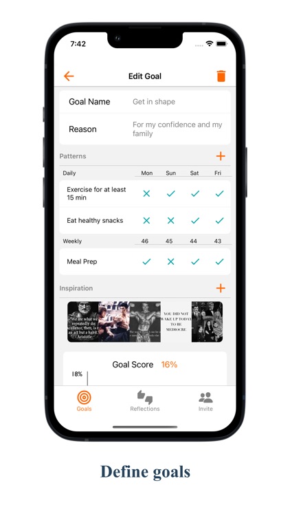 Wake: Goal & Habit Tracker screenshot-0