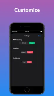 bağlama tuner iphone screenshot 4