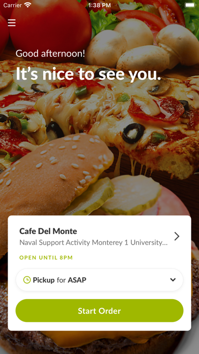 Dine on the Go - Monterey Screenshot