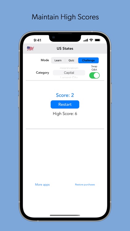 US States & Capitals Quiz Game screenshot-5