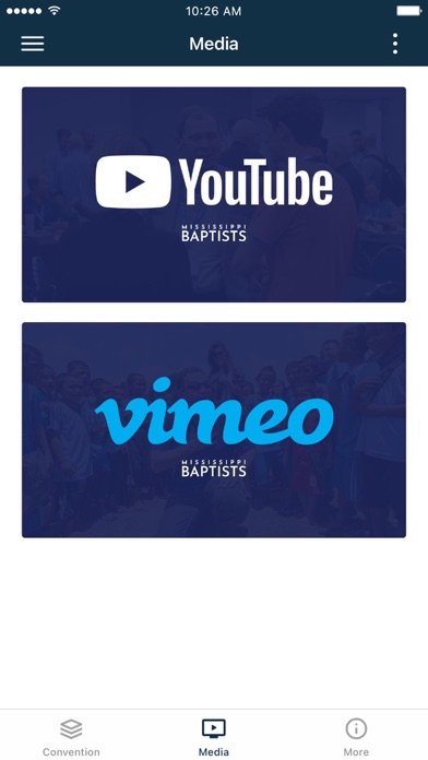 Mississippi Baptist Convention Screenshot