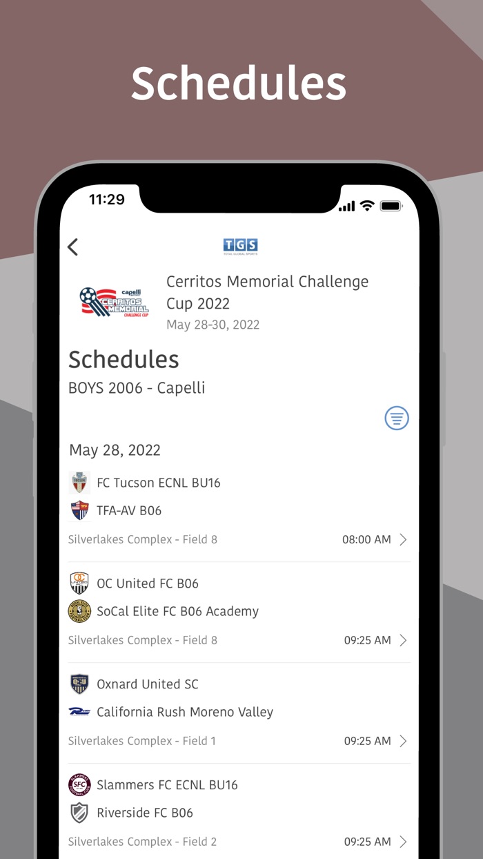 CDA Slammers Tournaments