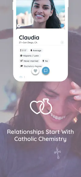 Game screenshot CatholicChemistry Dating App mod apk