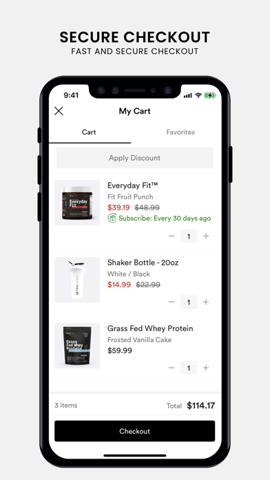 Trulean Nutrition Screenshot