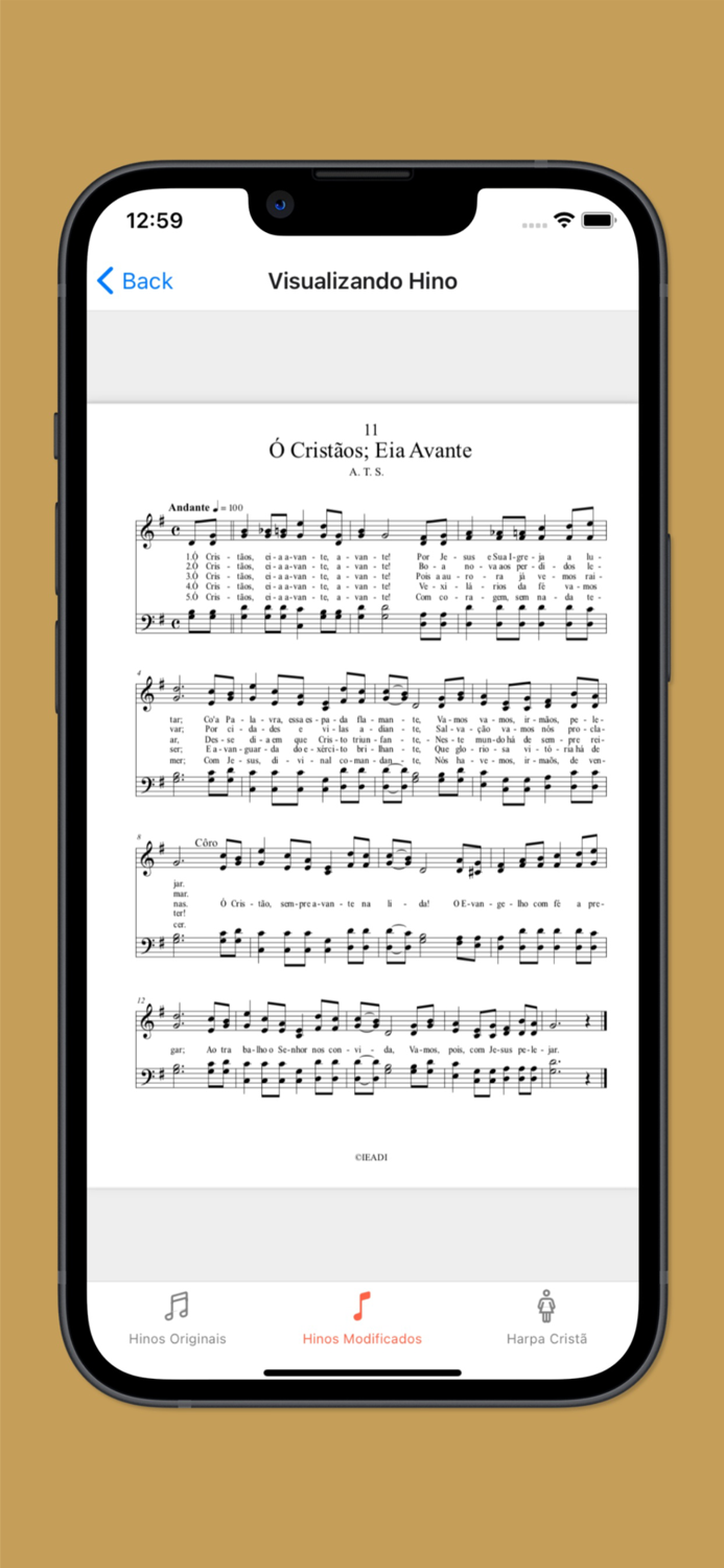 Harpa Cristã em Sib