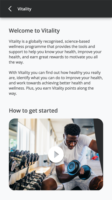Vitality Health International Screenshot