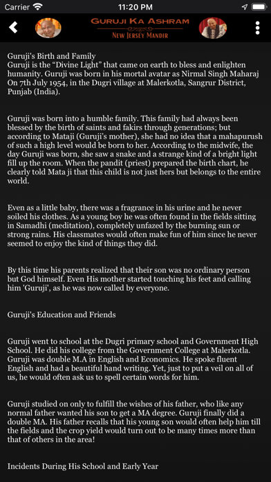 Guruji Sangat Foundation Screenshot