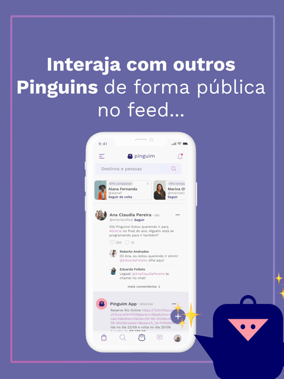 Screenshot #6 pour Pinguim: tudo para sua viagem!