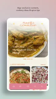 maunika's indian recipes iphone screenshot 2