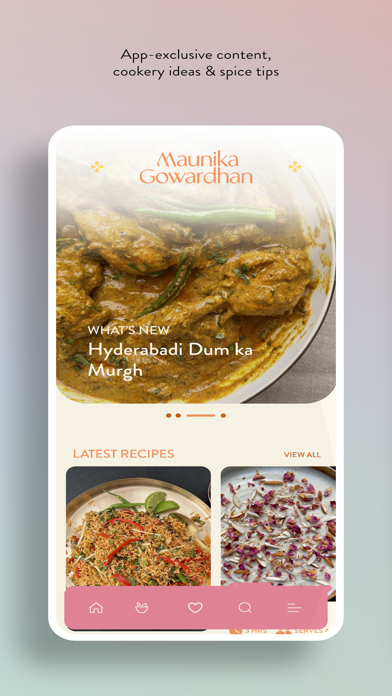 Maunika's Indian Recipes screenshot1