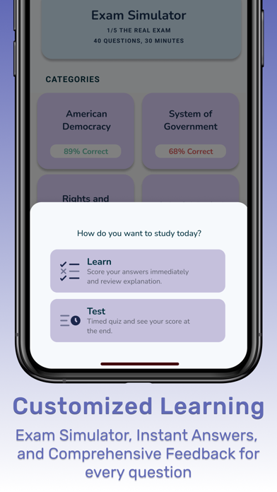 US Citizenship Test | EZ Prep screenshot n.5