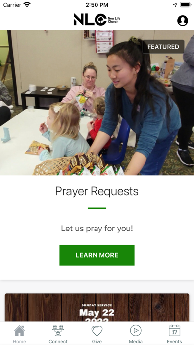 New Life Church CT iPhone screenshot 1 - Lifestyle app